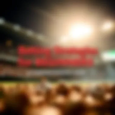 Infographic showcasing betting strategies for beginners