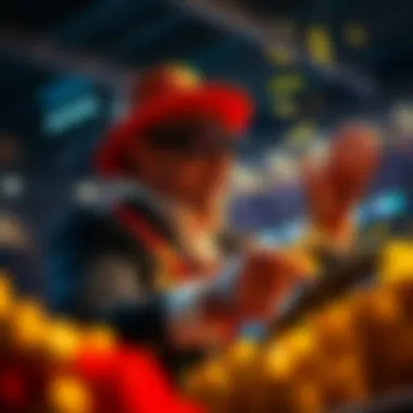 The Thrill of Winning in Betting A captivating visual of the excitement of winning