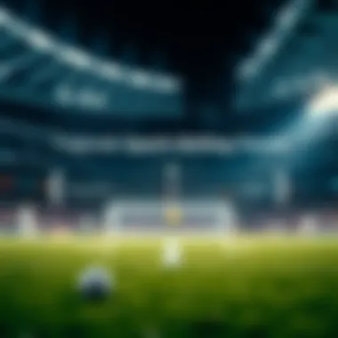 A strategic diagram showcasing sports betting trends