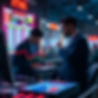 Data Analytics in Lottery Systems Conceptual illustration of data analytics in lottery systems