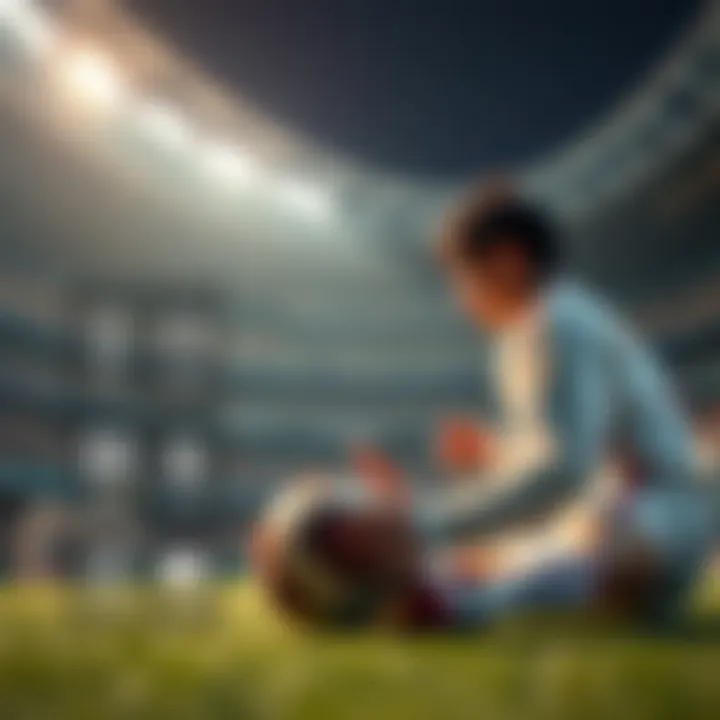 Economic Impact of Domestic Sports An infographic illustrating the economic impact of domestic sports in Korea