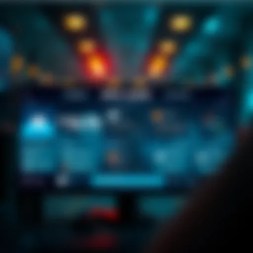 A visual representation of the Epic Kino platform interface showcasing its unique features.