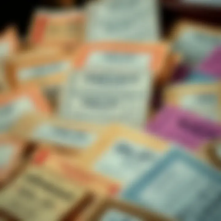 Historical lottery ticket collection