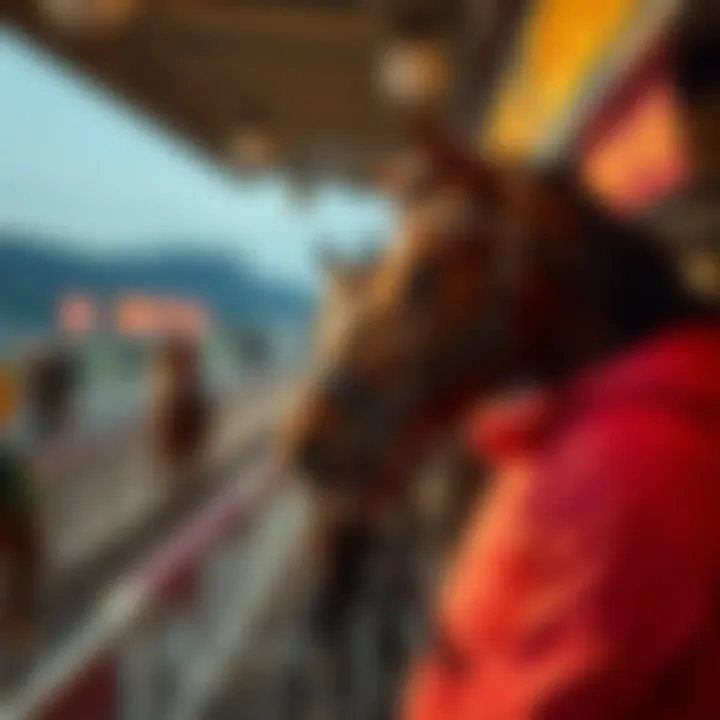 Diverse betting options available at a Japanese horse racing venue