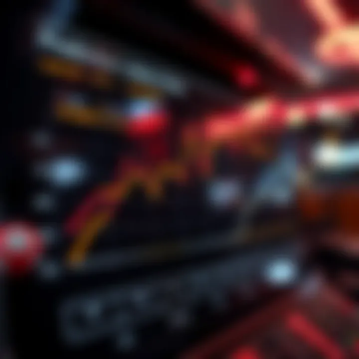 Graph illustrating prediction techniques used in lottery analysis