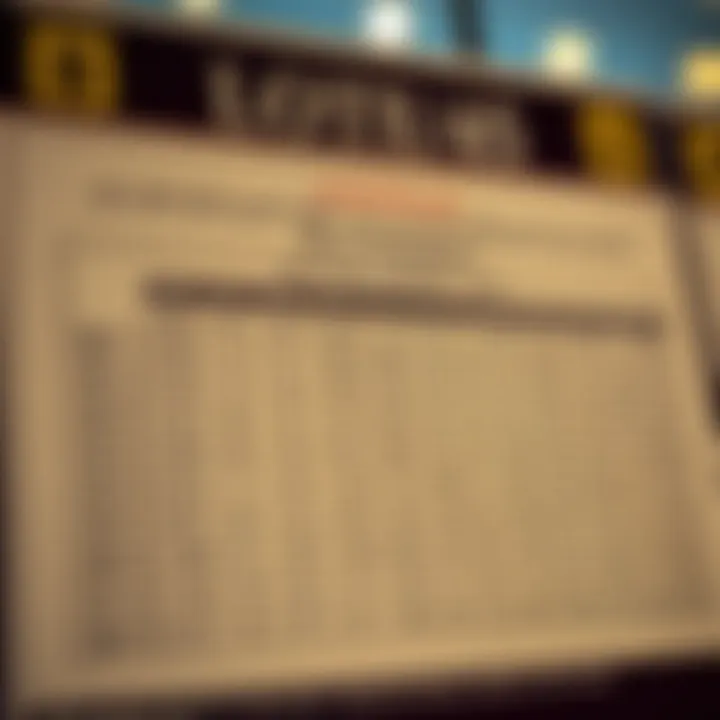 Odds and Probabilities in the 6/45 Lottery Chart showing the odds of winning in the 6/45 lottery