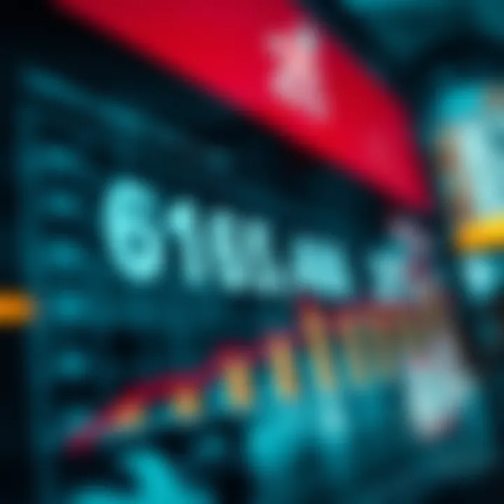 Graph showcasing the statistics of lottery winnings