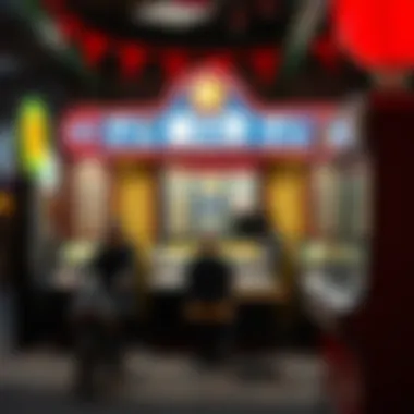 An illustration depicting the history of lottery games