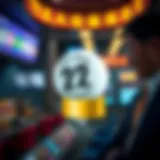 Visual representation of lottery odds