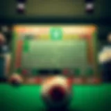 An insightful representation of the Lotto 6/45 game board highlighting its key elements