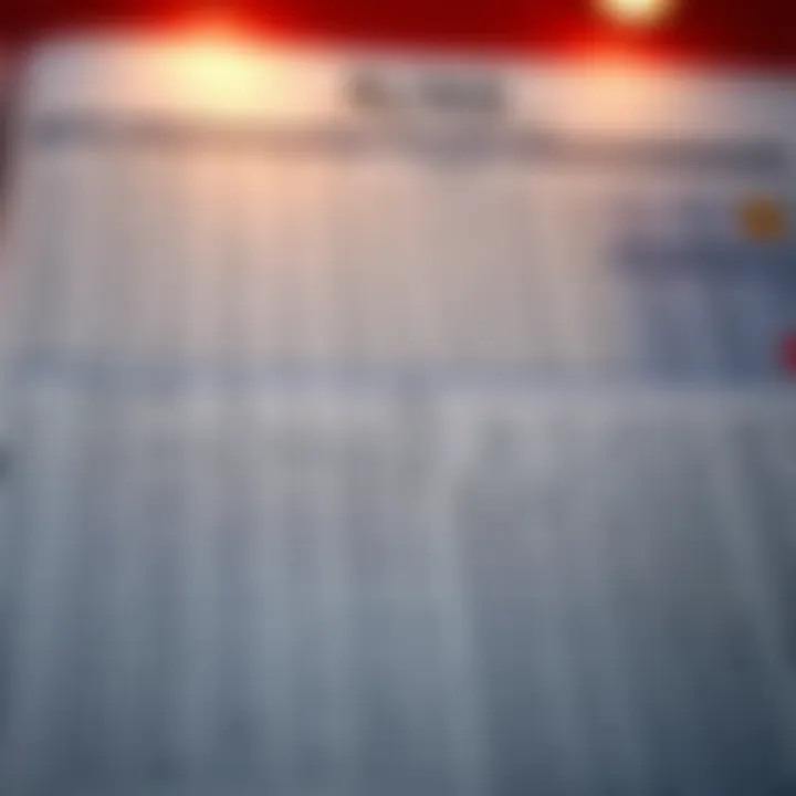 Statistical analysis chart showcasing patterns in Lotto 6/45