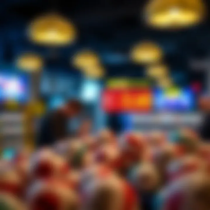 An illustration depicting the concept of lottery account transfers