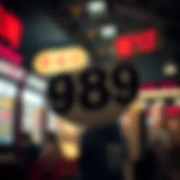 Exploration of the significance of lottery number 989