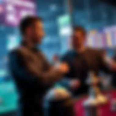 Developing Better Betting Strategies Creative concept of strategic betting