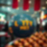 An engaging infographic illustrating lottery concepts