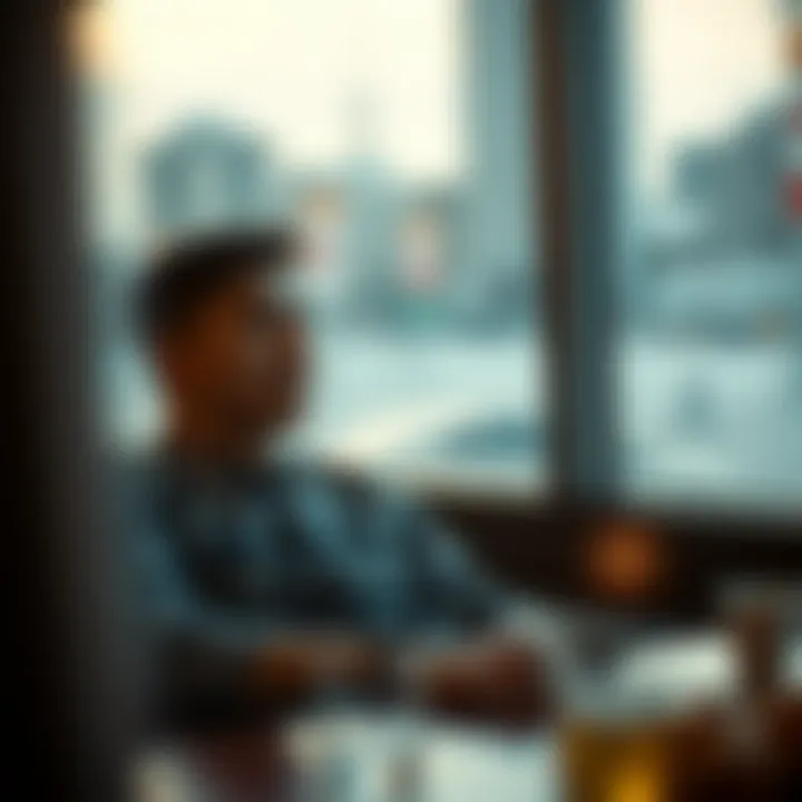 Living the Dream Post-Win A serene image of a young adult enjoying life after winning