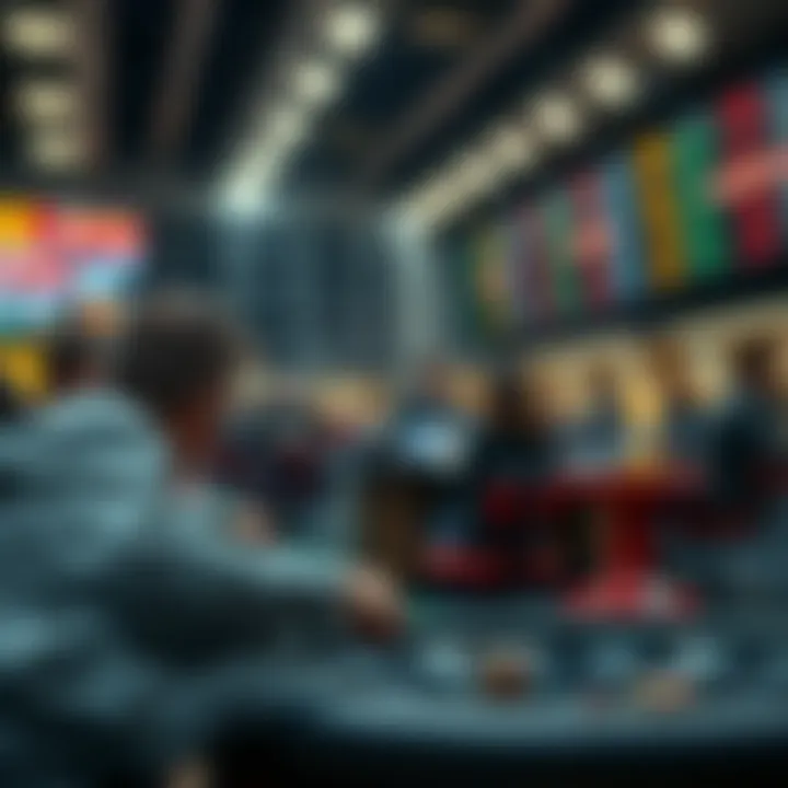 Visual representation of winning patterns