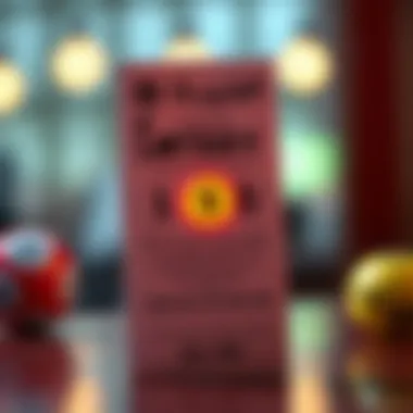 Understanding Lottery Numbers Illustration of a lottery ticket with highlighted numbers