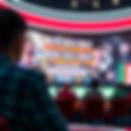 Live broadcast of the lottery draw