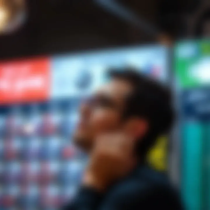 Illustration of a person contemplating lottery strategies