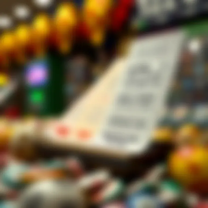 Different forms of lotto tickets available