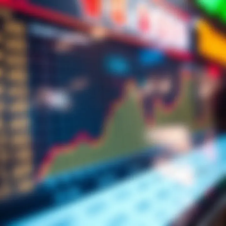 Graph showcasing lottery number trends