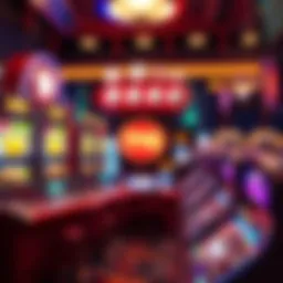 The allure of lottery games illustrated with vibrant symbols