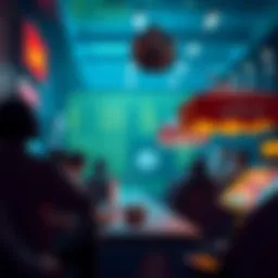 A conceptual illustration of modern lottery trends