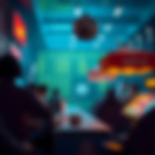 A conceptual illustration of modern lottery trends
