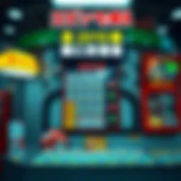 Global lottery ticket display