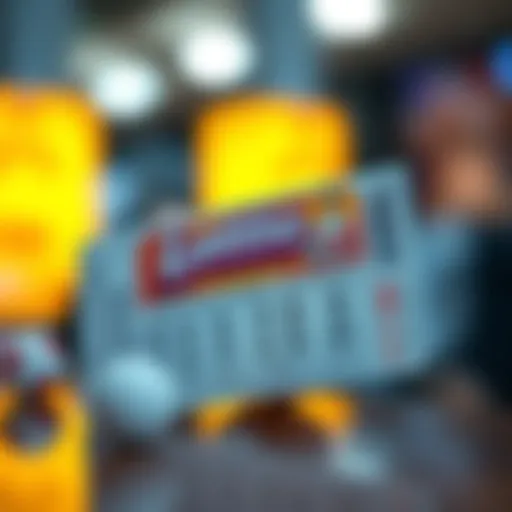 Illustration of Philippine Lotto ticket.