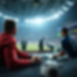 Conceptual illustration of sports betting fundamentals