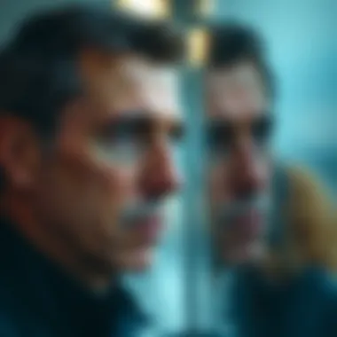 Portrait of Stefan Mandel with a thoughtful expression