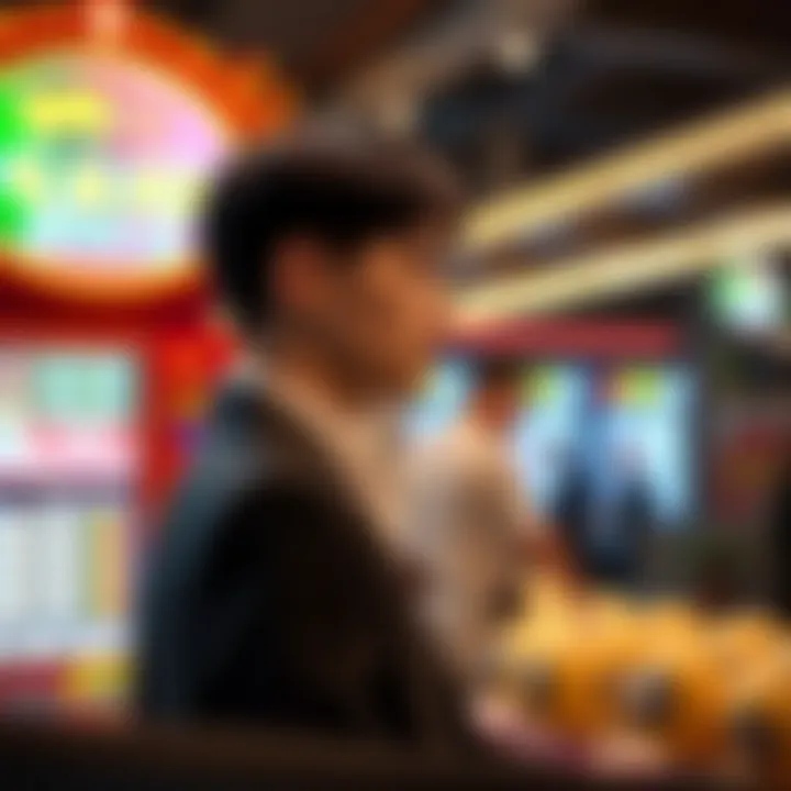 An illustration depicting the concept of the SuperJack lottery game in Korea