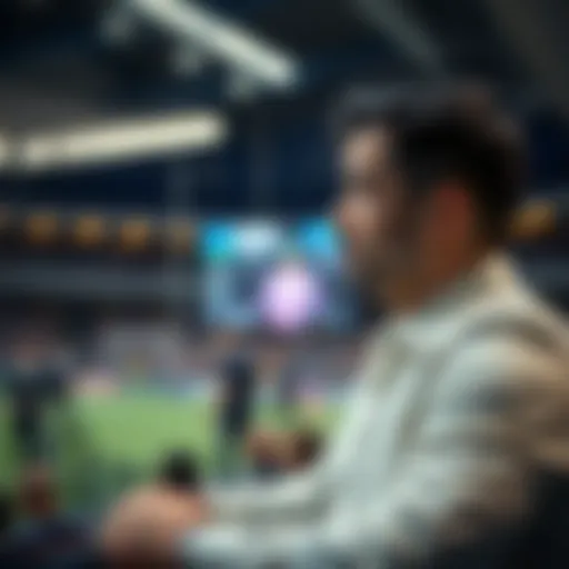 Conceptual illustration of online betting trust