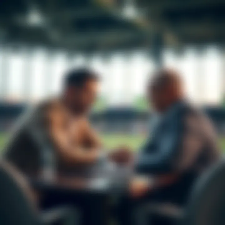 Exchanging Winning Strategies and Insights Strategic tips being shared among members on a digital platform