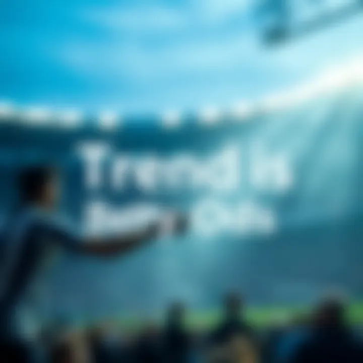 Trends and changes in betting odds illustration