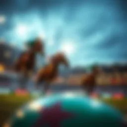 Conceptual representation of the winning principle in betting